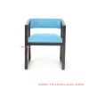 Kursi Minimalis Jati Vitalia Blue Kursi Minimalis Jati Vitalia Blue