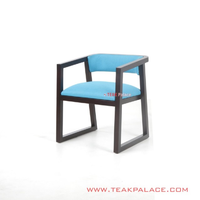 Kursi Minimalis Jati Vitalia Blue