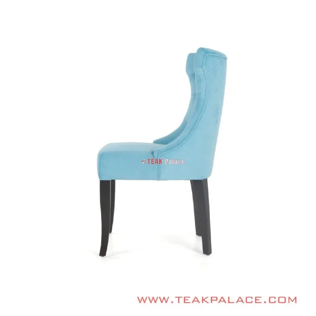 Kursi Makan Mewah Seri Alera Biru Muda