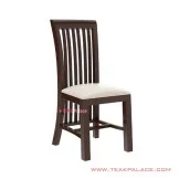 Kursi Makan Balero Jati Black Walnut Minimalis Murah
