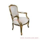 Kursi Makan Finishing Emas Murah Seri Victoria