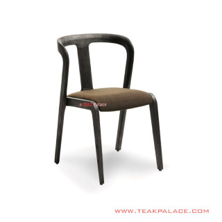 Kursi Makan Kayu Jati Hitam Seri Gunea Kursi Makan Kayu Jati Hitam Seri Gunea