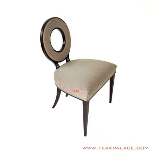 Kursi Makan Jati Black Walnut Rivoli Tatami Seri Haura