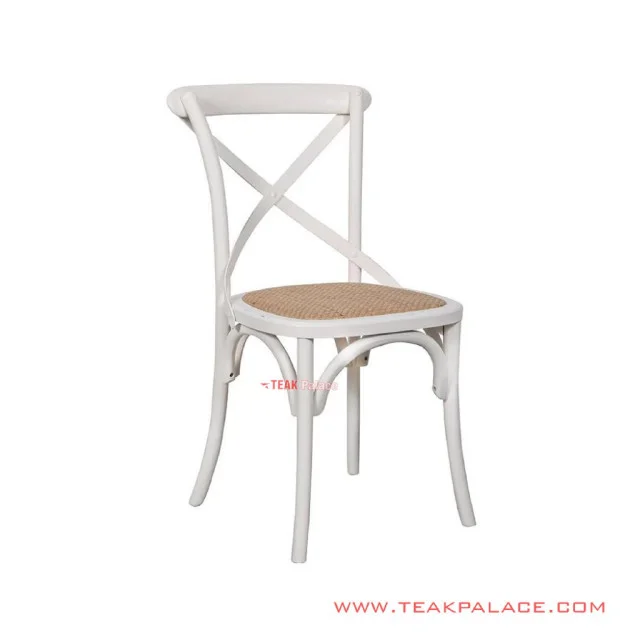 Milonia Kursi Makan White Duco Minimalis