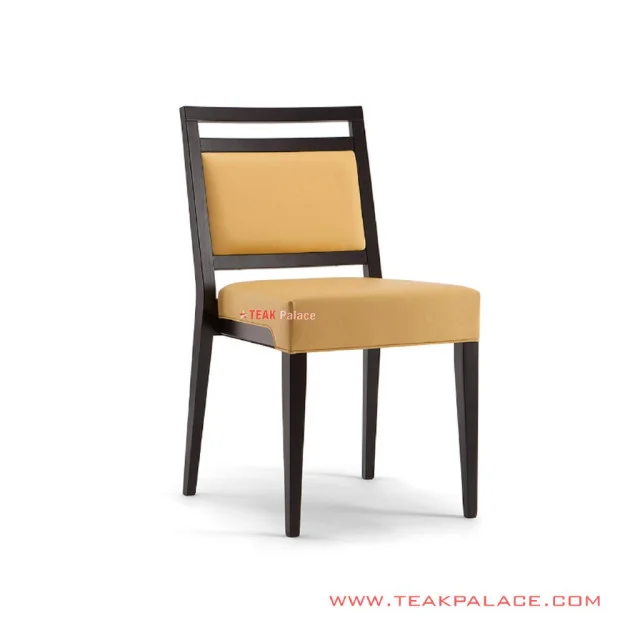 Kursi Makan Jati Hitam Minimalis Seri Nessa