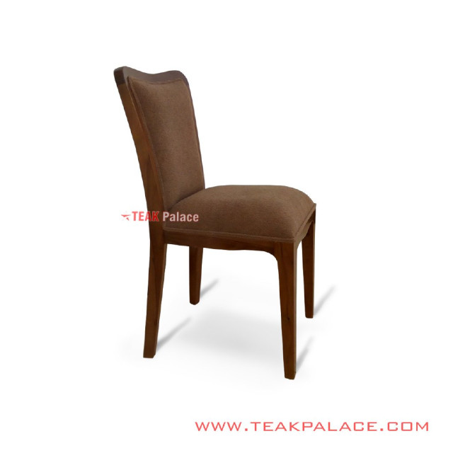 Kursi Makan Maya Kain Beludru Coklat Minimalis Kursi Makan Maya Kain Beludru Coklat Minimalis