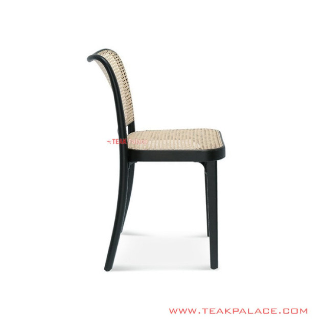 Kursi Makan Jati Hitam Anyaman Rotan Seri Moela Kursi Makan Jati Hitam Anyaman Rotan Seri Moela