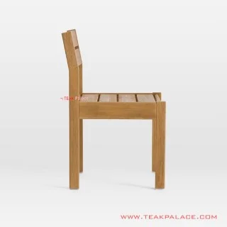 Kursi Makan Kayu Jati Minimalis Mouila Golden Teak