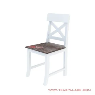 Kursi Makan Minimalis Duco Putih Murah Seri Shima