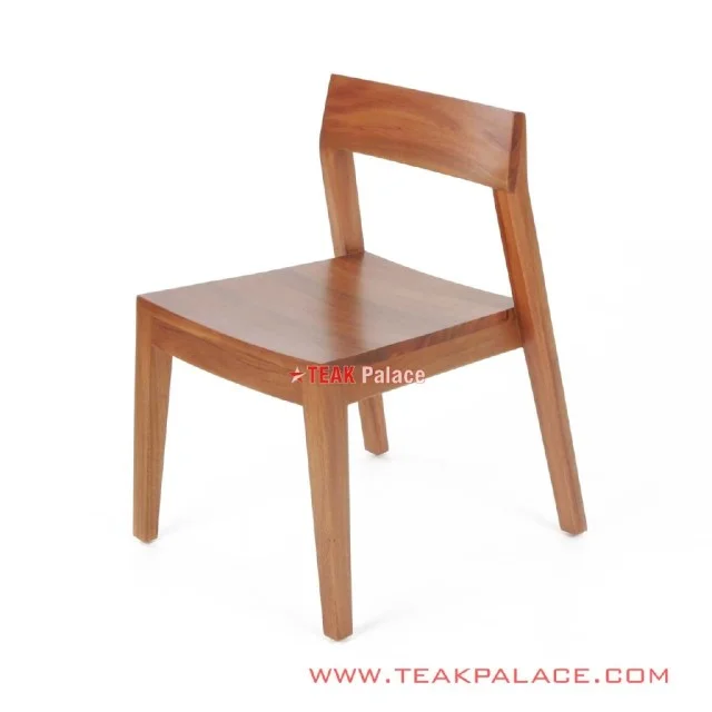 Kursi Cafe Minimalis Kayu Jati Zagato Golden Teak
