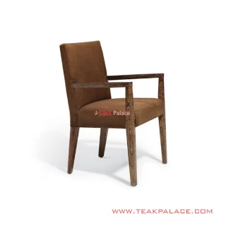 Kursi Makan Kayu Jati Minimalis DudukanBusa Kain Seri Yeppo