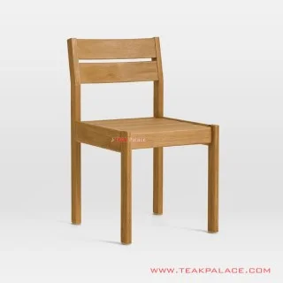 Kursi Makan Kayu Jati Minimalis Mouila Golden Teak