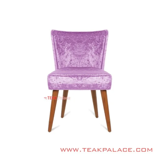 Kursi Makan Resto Carren Merah Muda