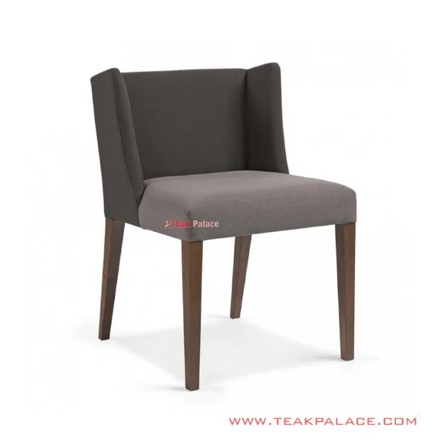 Kursi Makan Seri Anika Black Walnut Grey