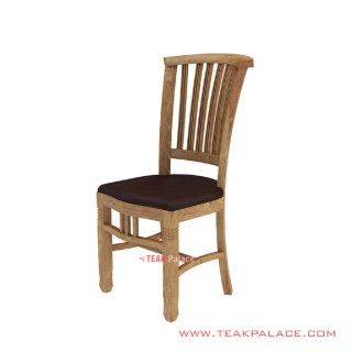 Silva Kursi Makan Jati Murah White Wash Rustic