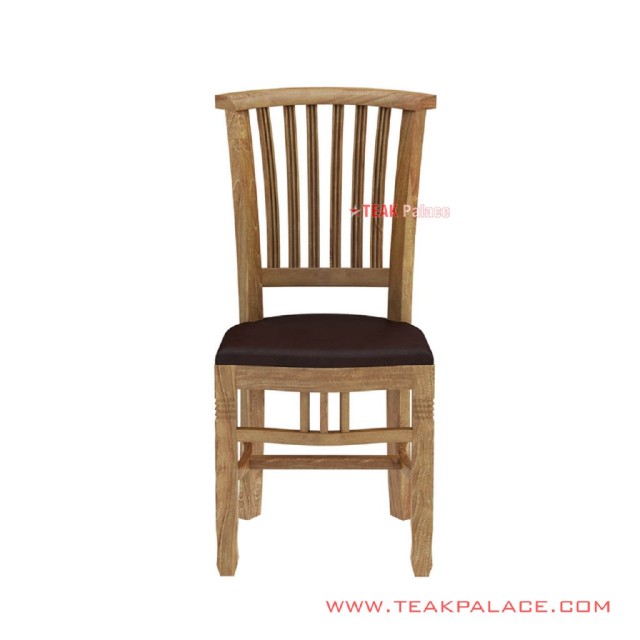 Silva Kursi Makan Jati Murah White Wash Rustic