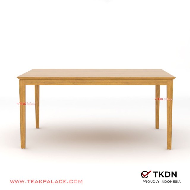 Meja Makan Jati 6 Kursi Kutai 160