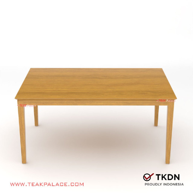 Meja Makan Jati 6 Kursi Kutai 160