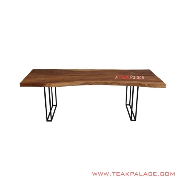 Meja Makan Seri Bogor Kaki Besi Minimalis