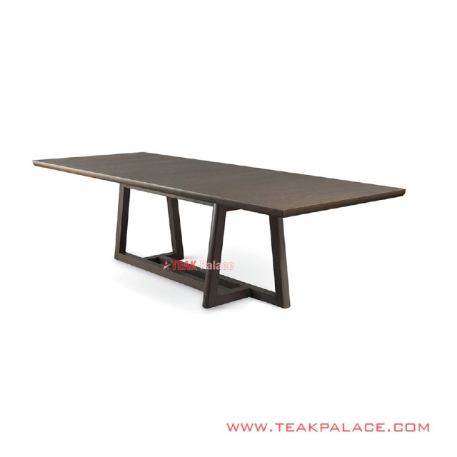 Meja Makan Oregon 8 Orang White Brown Wash Rustic Meja Makan Oregon 8 Orang White Brown Wash Rustic