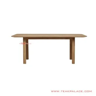 Meja Makan Kayu Salak Brown Arla