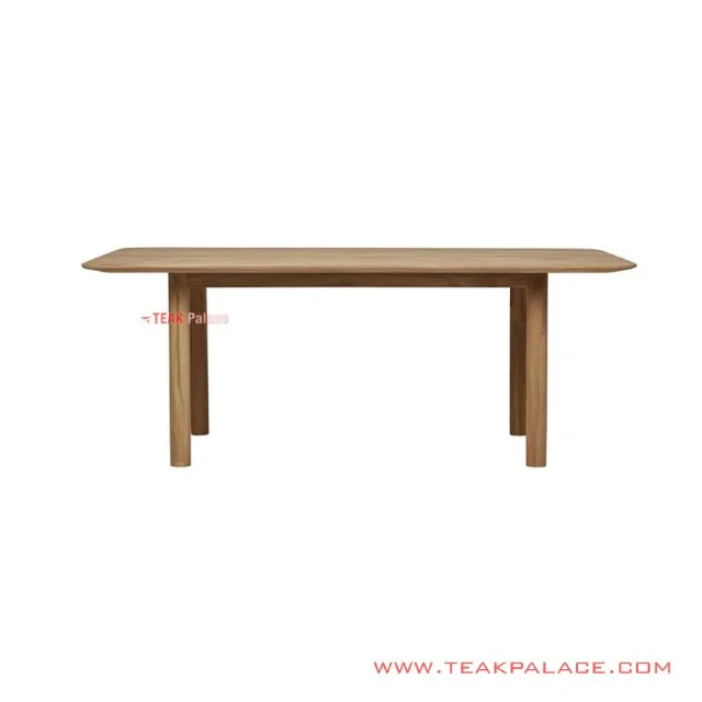 Meja Makan Kayu Salak Brown Arla