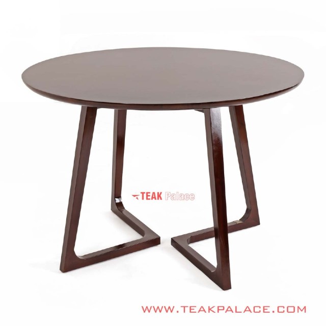 Meja Makan Kayu Jati 120 cm Seri Mondy Meja Makan Kayu Jati 120 cm Seri Mondy