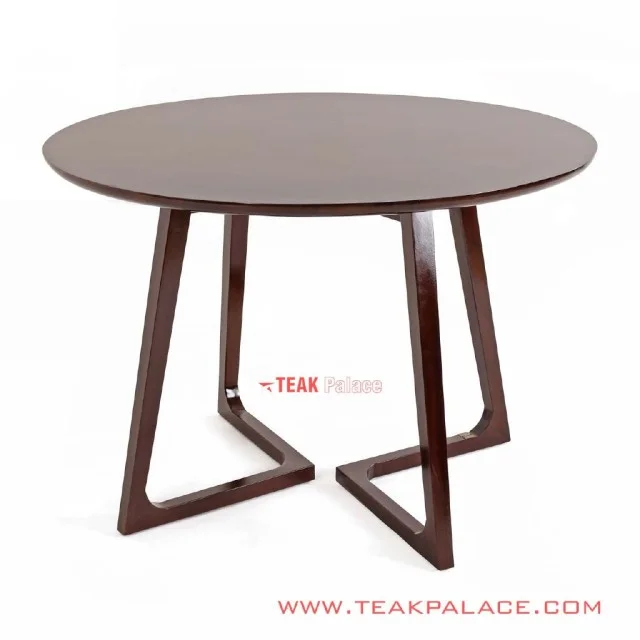 Meja Makan Kayu Jati 120 cm Seri Mondy Meja Makan Kayu Jati 120 cm Seri Mondy