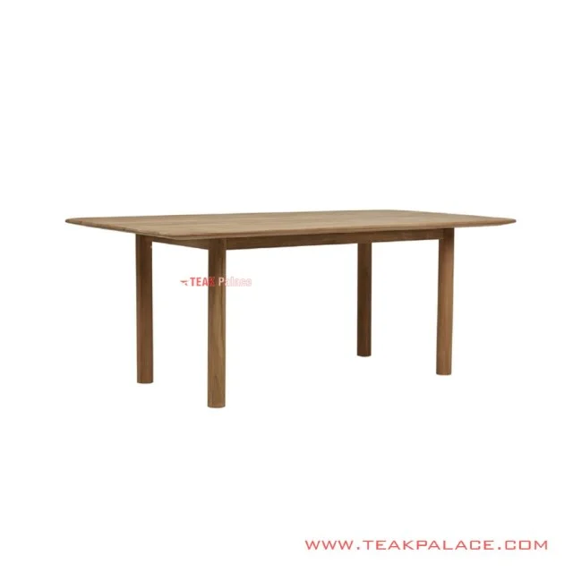 Meja Makan Kayu Salak Brown Arla