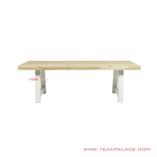 Meja Makan Felix Kayu Jati Minimalis