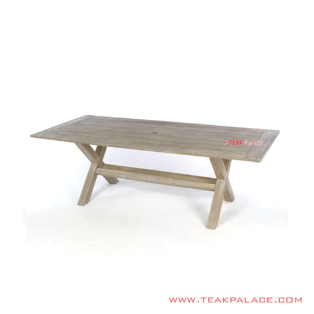 Meja Cafe Bibury Minimalis White Wash Rustic Meja Cafe Bibury Minimalis White Wash Rustic