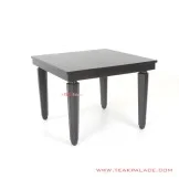 Meja Makan 4 Seater Fidel Hitam Minimalis