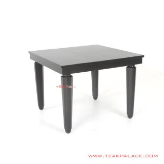 Meja Makan 4 Seater Fidel Hitam Minimalis