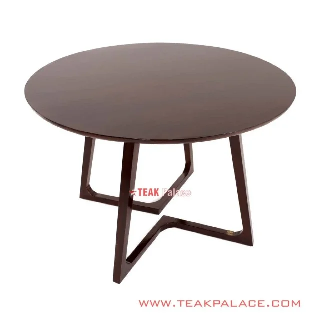 Meja Makan Kayu Jati 120 cm Seri Mondy Meja Makan Kayu Jati 120 cm Seri Mondy