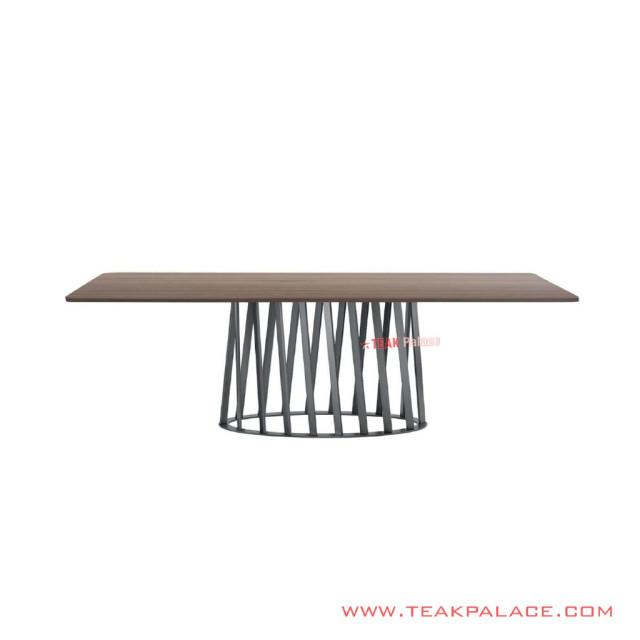 Meja Makan Kaki Besi Unik Minimalis Seri Cosmo Meja Makan Kaki Besi Unik Minimalis Seri Cosmo