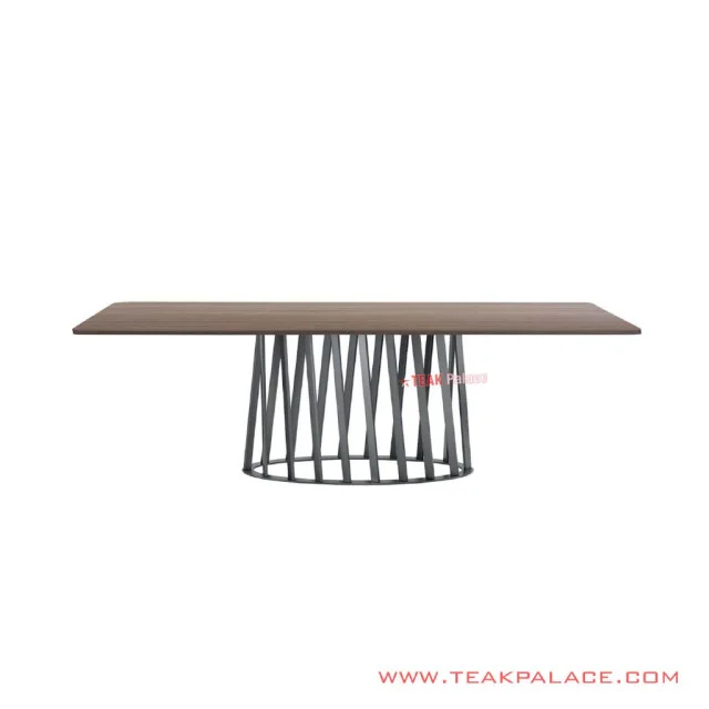 Meja Makan Kaki Besi Unik Minimalis Seri Cosmo Meja Makan Kaki Besi Unik Minimalis Seri Cosmo