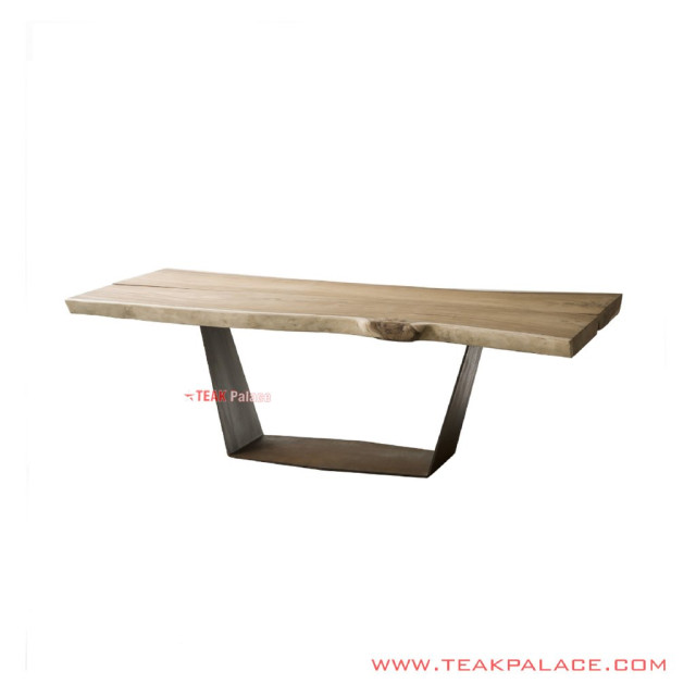 Meja Makan Eliva Kaki Besi Plat Hitam Meja Makan Eliva Kaki Besi Plat Hitam