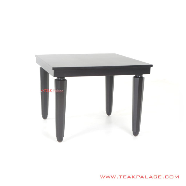 Meja Makan 4 Seater Fidel Hitam Minimalis