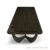 Meja Makan Mizica Black Walnut