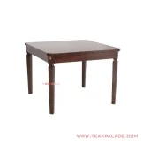 Meja Makan Seri Anna Black Walnut 