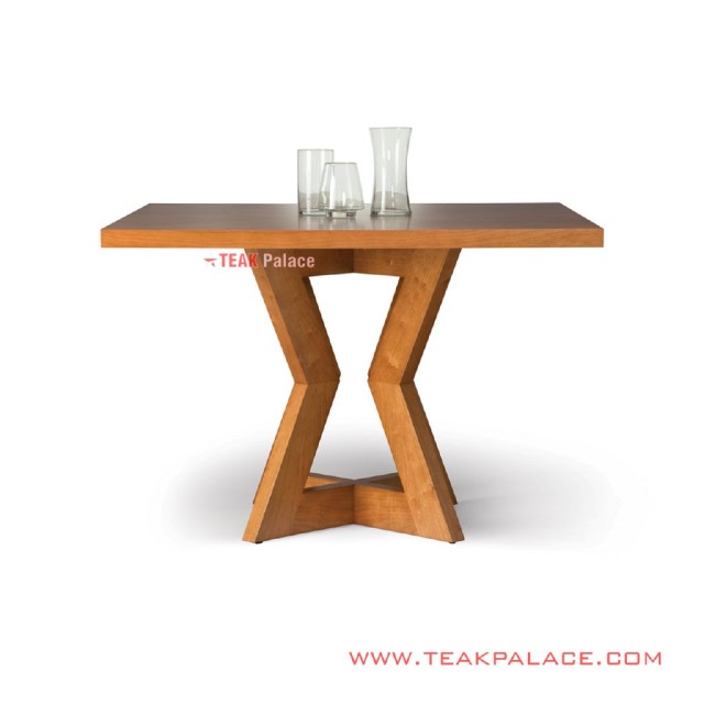 Meja Makan Kayu Jati Minimalist Seri Mondy