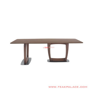 Meja Makan Unik Jati Areon Minimalis Salak Tua