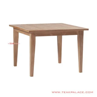 Meja Makan Taman Minimalis Jati Judai Natural