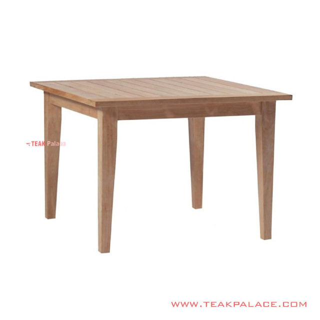 Meja Makan Taman Minimalis Jati Judai Natural Meja Makan Taman Minimalis Jati Judai Natural