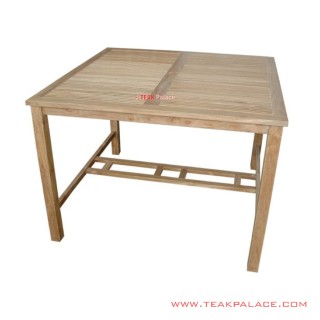 Meja Taman Tejas Minimalis Jati