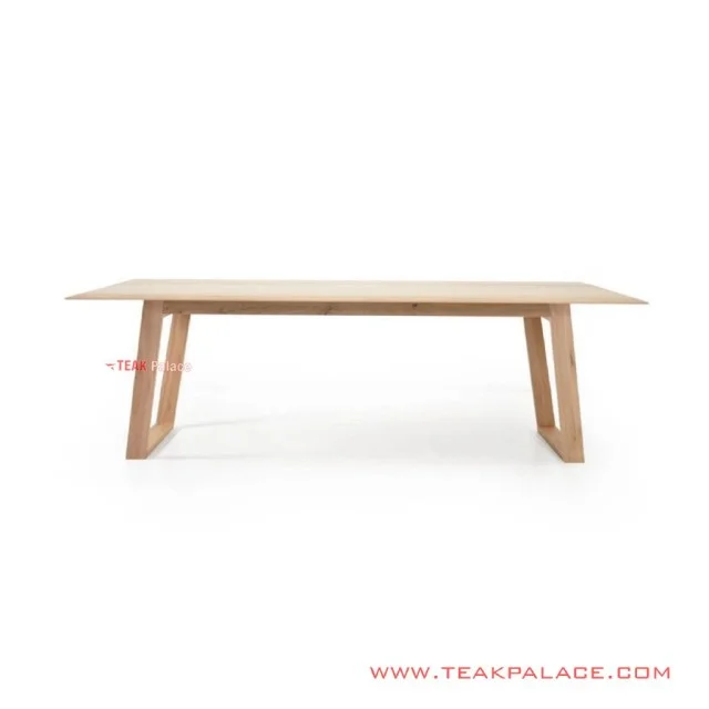 Meja Makan Bondy Jati Natural Minimalis