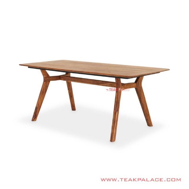 Meja Makan Kayu Jati Salak Brown Seri Kaila Meja Makan Kayu Jati Salak Brown Seri Kaila