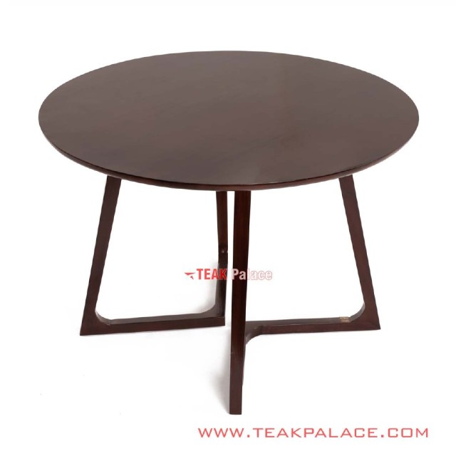 Meja Makan Kayu Jati 120 cm Seri Mondy Meja Makan Kayu Jati 120 cm Seri Mondy