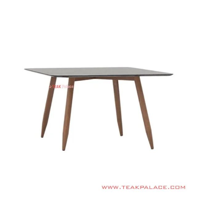 Meja Makan Kotak Turbo Hitam Minimalis Jati Meja Makan Kotak Turbo Hitam Minimalis Jati