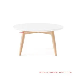 Meja Makan Turbo 4 Seater Bundar Minimalis Duco